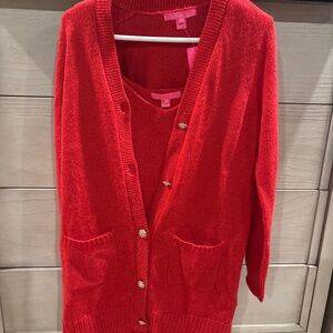 Cozy NWT Lilly Pulitzer sweater set